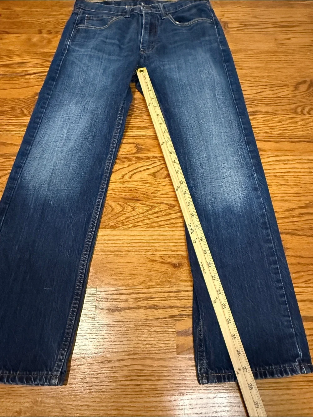 Levi's 505 Men's Straight Jeans Blue Denim Tag 31x30 (Measures 30x28)